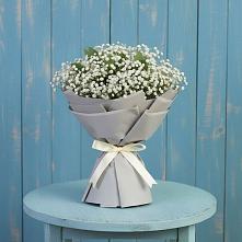 Букет цветов из:  Гипсофила в Лазарево