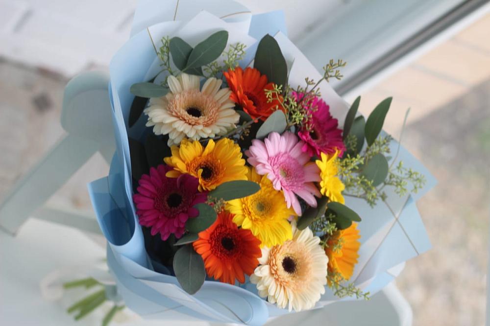 Букет цветов из: Герберы в Лазарево