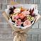 Букет цветов из: Гвоздики, Хризантемы и Розы в Лазарево