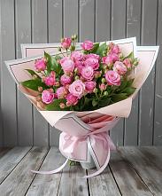 Букет Розовый кустик #REPLACE_PRED# Лазарево