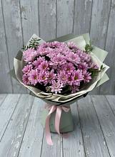 Букет цветов из:  Хризантемы в Лазарево