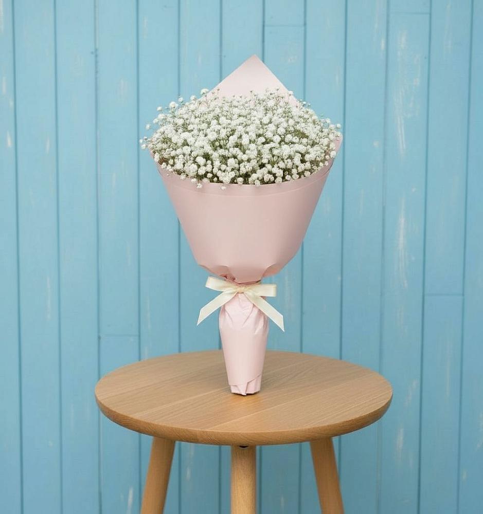 Букет цветов из: Гипсофила в Лазарево