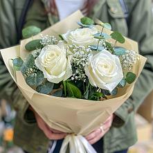Букет цветов из:  Розы #REPLACE_PRED# Лазарево