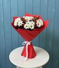 Букет цветов из:  Хризантемы в Лазарево
