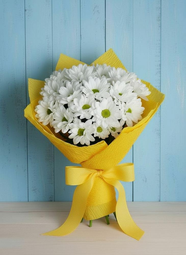 Букет цветов из: Хризантемы в Лазарево