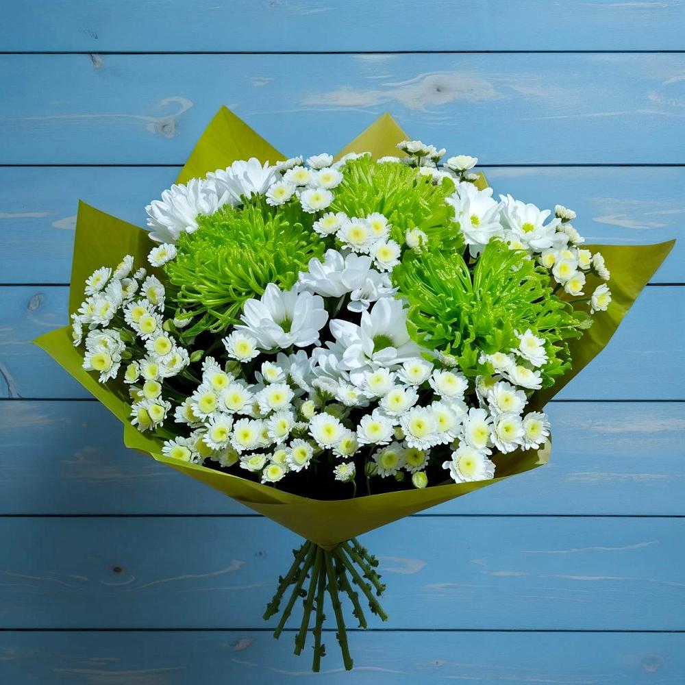 Букет цветов из: Хризантемы в Лазарево