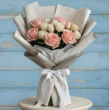 Букет цветов из:  Розы #REPLACE_PRED# Лазарево