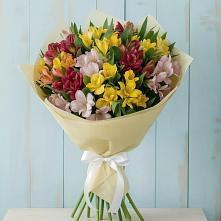 Букет цветов из:  Альстромерии в Лазарево
