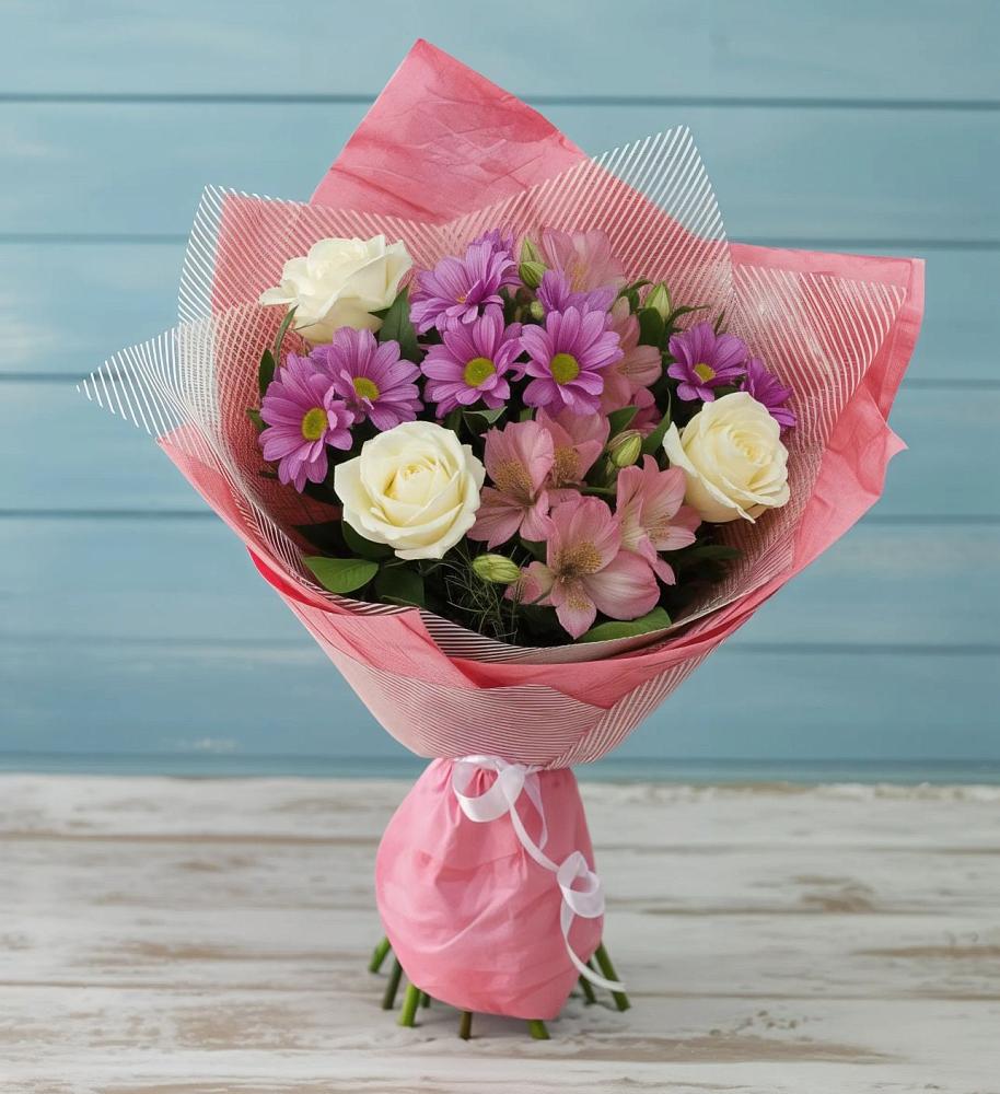 Букет цветов из: Герберы в Лазарево