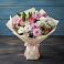 Букет цветов из: Хризантемы, Альстромерии и Розы в Лазарево